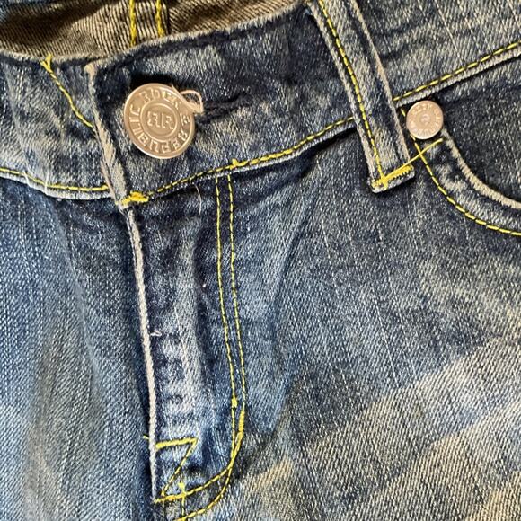 Y2K Vintage Rock & Republic Bootcut Jeans Sz 29 Embellished Pockets Women Denim - Picture 6 of 7